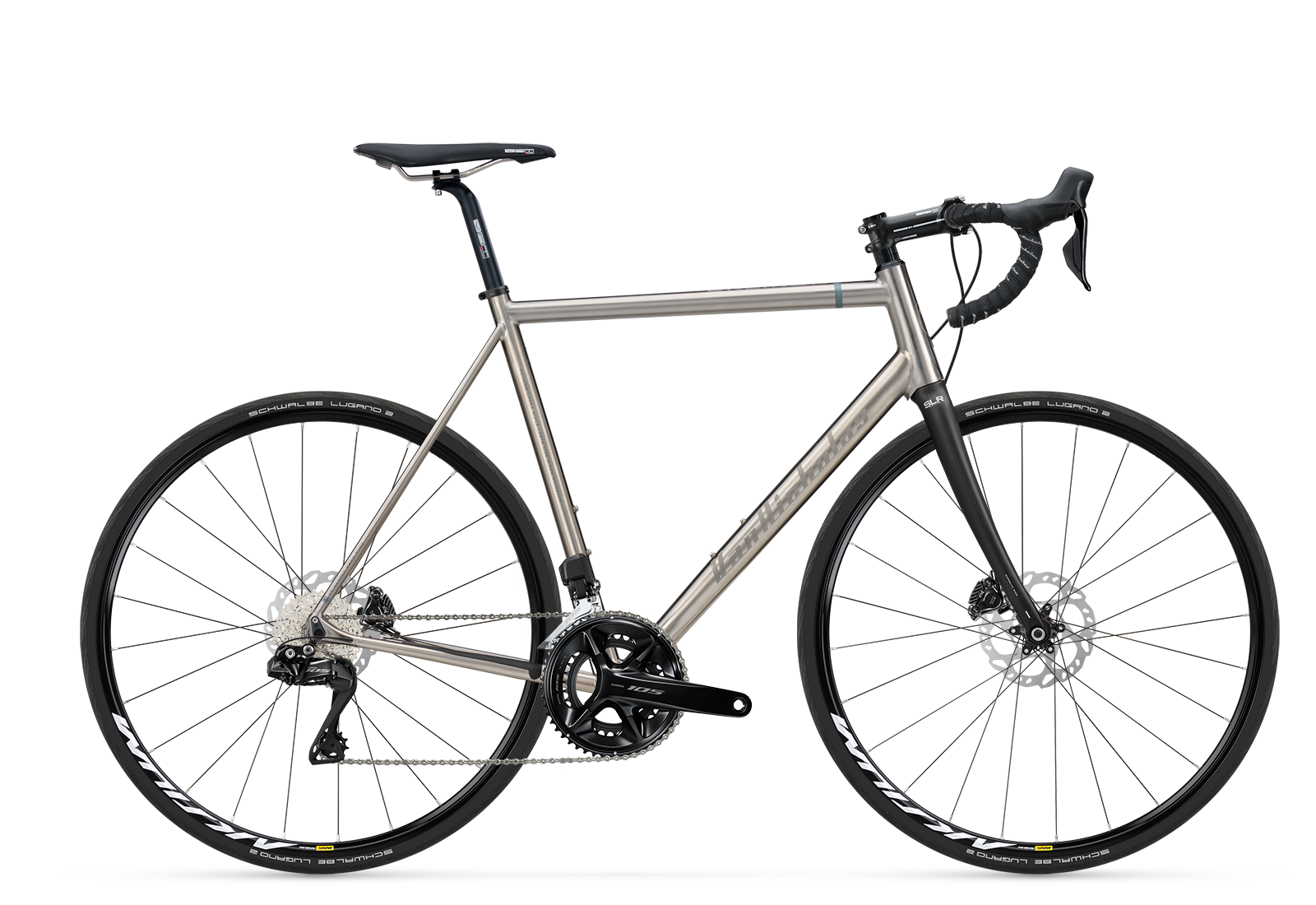 Titanium di2 cheap disc road bike